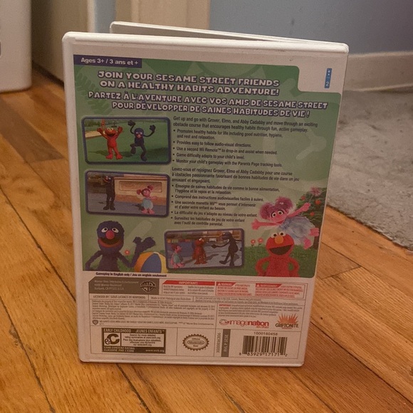 Warner Brothers Games Sesame Street Ready Set Grover Nintendo Wii Video Game - Picture 2 of 4